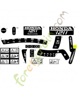 Autocollant Réf. Honda CG14357702H0