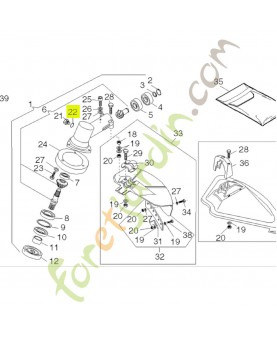 Rondelle Réf. Honda AL3613340 et AL2317120