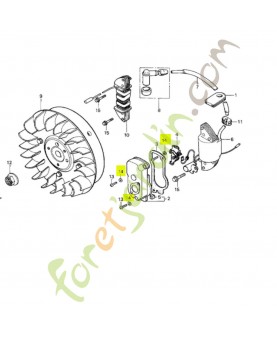 Rondelle Réf. Honda 94101-04800 et 94102-04800