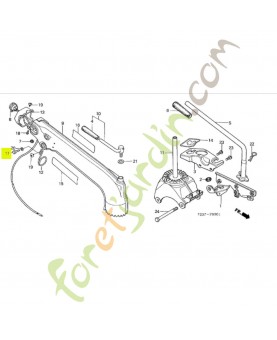 Boulon Réf. Honda 92101-050120A et 92000-05012