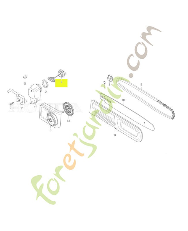 Bouchon de réservoir - Réf. Honda 80032Y0AS00