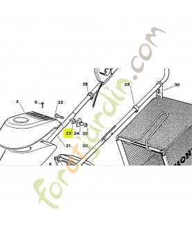 Rondelle Réf. Honda CG22680006H1 et 90505-VP5-003