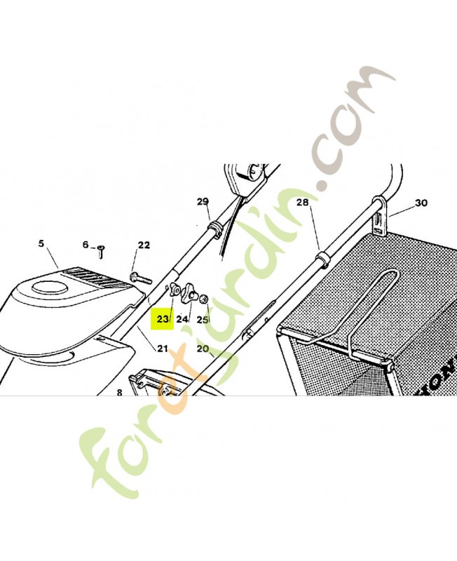 Rondelle Réf. Honda CG22680006H1 et 90505-VP5-003