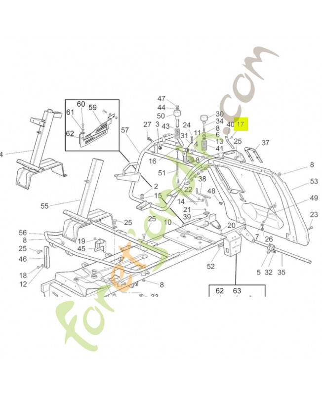 Vis auto-tarodeuse 8X13 Réf. Honda CG12728440H0  et 90108-VP5-003