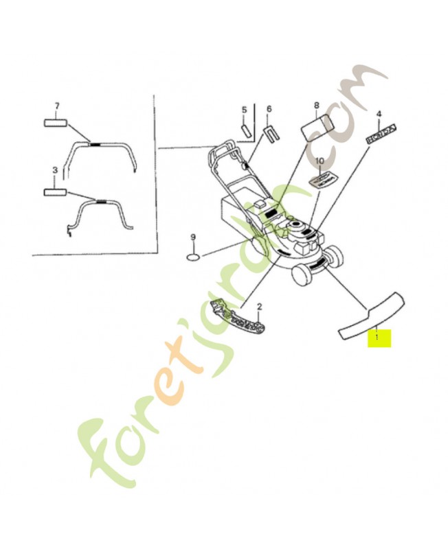 Rondelle Réf. Honda 87101-VF0-B52 et 87101-VF0-B53