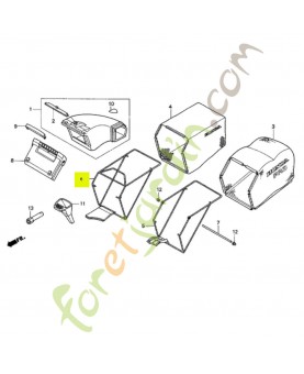 Cadre  Réf. Honda 81330-VF0-010 et 81330-VF0-000