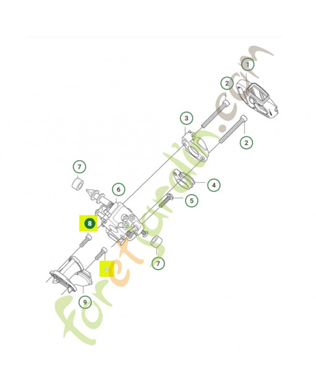 Boulon 522638501- Pièce de détachée Husqvarna