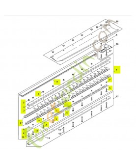 Barre de coupe compl. 750 mm/30" 4237-710-5919- Pièce détachée Stihl