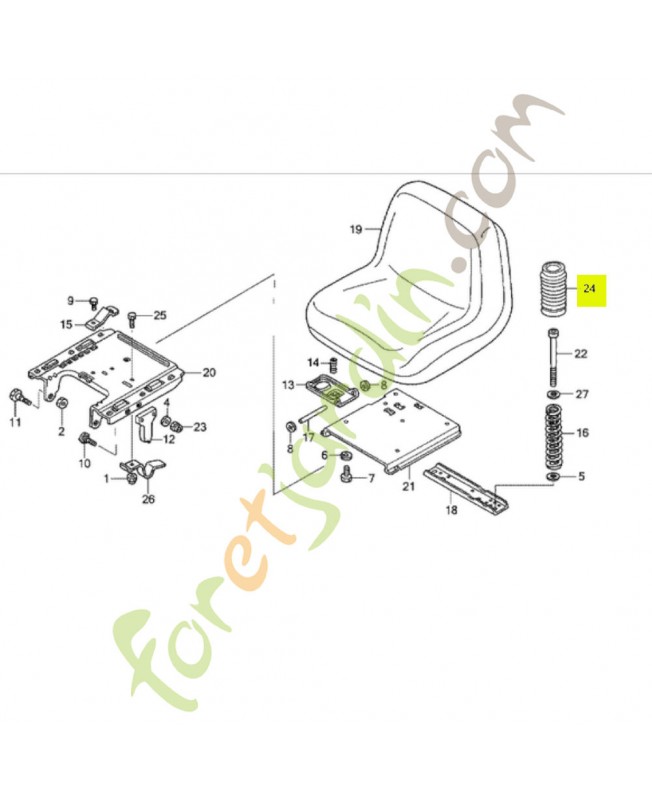 Protection Réf. Honda 80630-VK1-003 et CG25737001H0