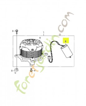 Condensateur- Réf. Honda 36020VP5003