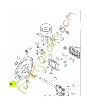 Roue 586607203- Pièce détachée Husqvarna