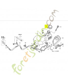 Bouchon de réservoir Réf. Honda 80449-VK1-003 et 80449-VK1-013