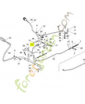 Poignée Réf. Honda 80417-Y09-003 et CG27395050H1