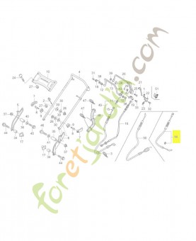Cable réf. Honda 54510VK7A53