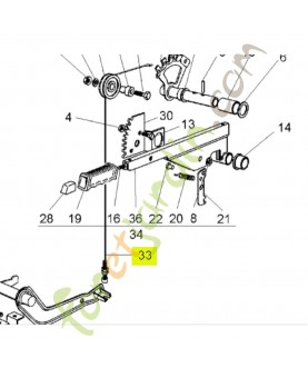 Cable Réf. Honda 80396-Y09-003 et CG82004603H0