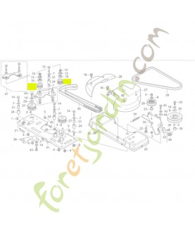 Poulie Réf. Honda 80388-VK1-003 et CG25601561H0