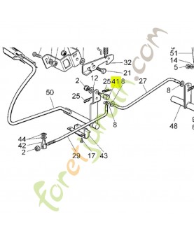 Axe Réf. Honda 80349-VK1-003 et CG25510063H0