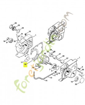Joint référence 1111-029-0501 - Pièce détachée Stihl / Vicking