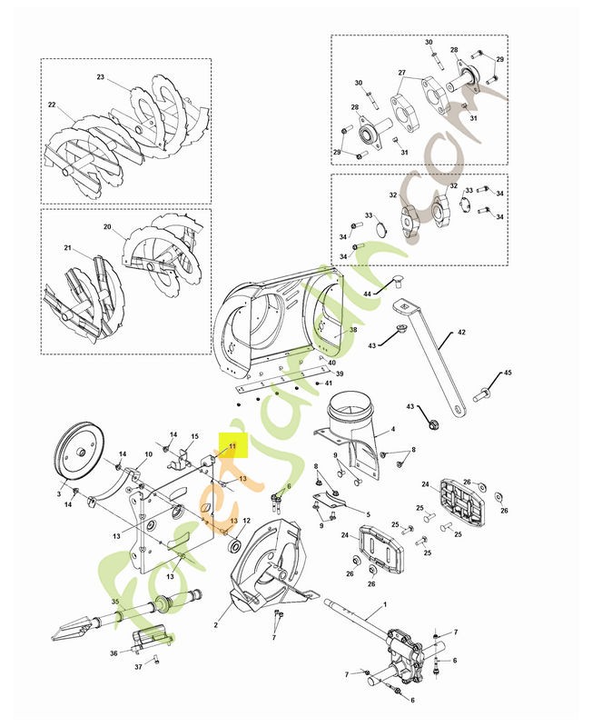 Support référence 581592502 - Pièce de détachée Husqvarna