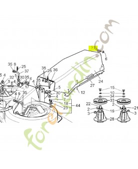 Vis Réf. Honda CG25510061H0 et 80347-VK1-003