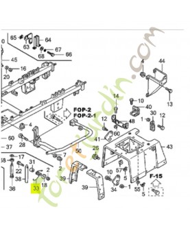 Ressort Réf. Honda 80325-VK1-003 et CG25430241H0