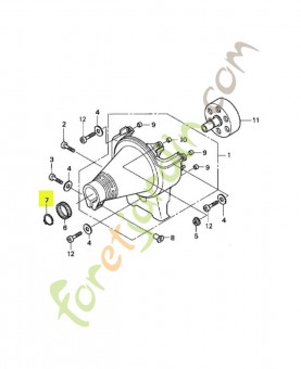 Circlip réf honda 80047VJ5003