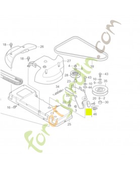 Garniture de frein Réf. Honda 80280-VK1-003 et CG25207000H1