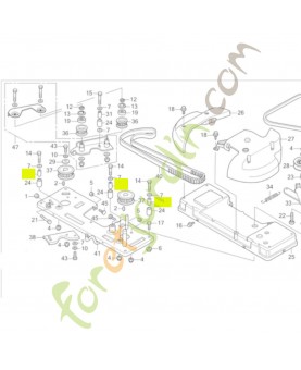 Entretoise  Réf. Honda 80269-VK1-003 et CG25160003H0