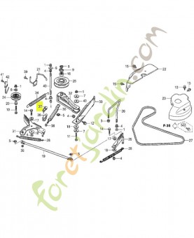 Attache réf honda 80118Y09003