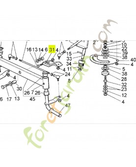 Levier  Honda 80208Y09003