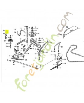 Guide courroie Honda...