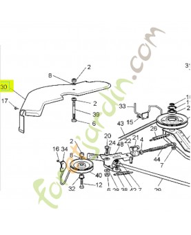 Couvercle Réf. Honda CG25060102H0 et 80172Y09003