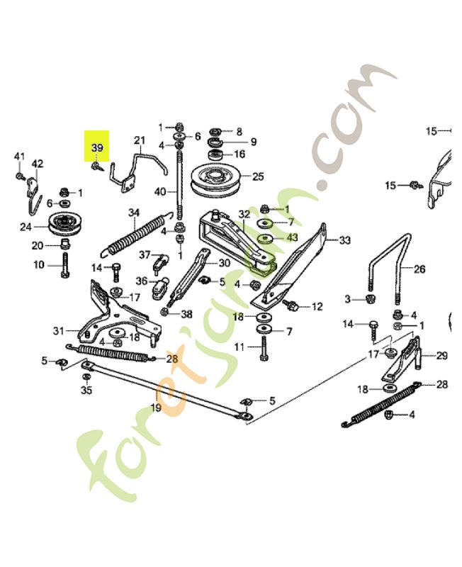Vis réf Honda 80145VK1003