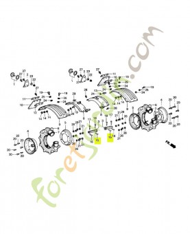 Goupille de fixation, 7mm...