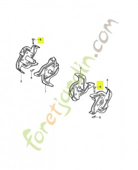 Goupille de rotor réf. Honda 90757782000