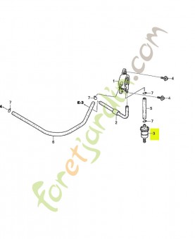 Filtre a crepine comp. es réf. Honda 16910Z6L003