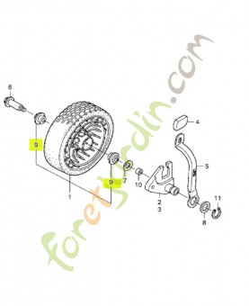 Roulement réf. Honda...