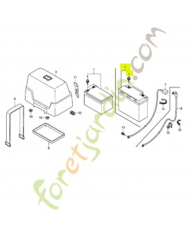 Batterie (hr19-12) Honda 31500V45E51
