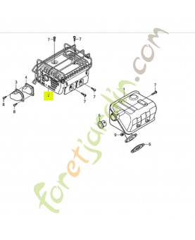 Protection supérieur Honda 18320ZH7C11