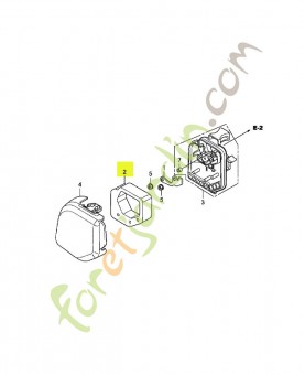 Elément de filtre a air réf. Honda 17211Z0H000