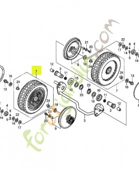 Roueréf. Honda 42710VE2M02ZE