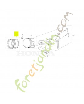 Jeu de segments Honda 13010Z5H004