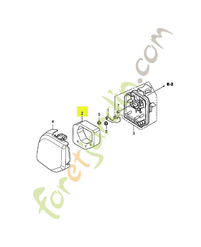 Élément de filtre a air réf. Honda 17211Z0Z000