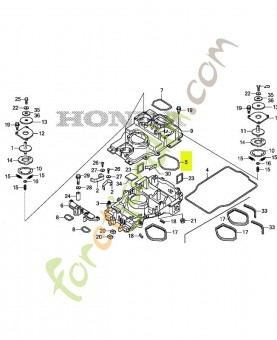Joint b, chassis réf. Honda 50104VP7020