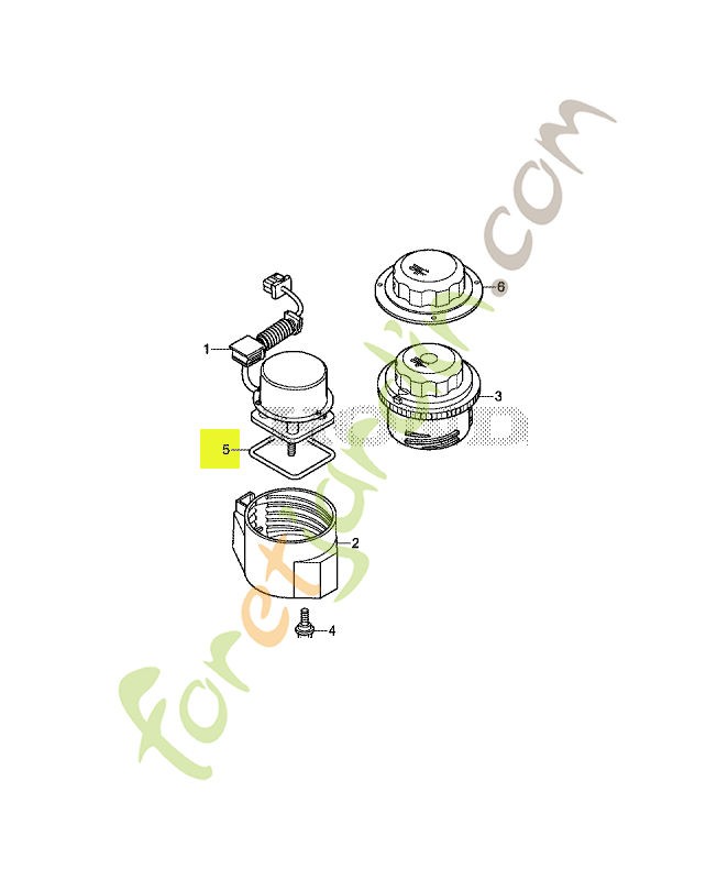 Joint torique - Réf. Honda 91351VP7000