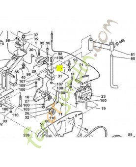 Câble d'embrayage Honda PB13193