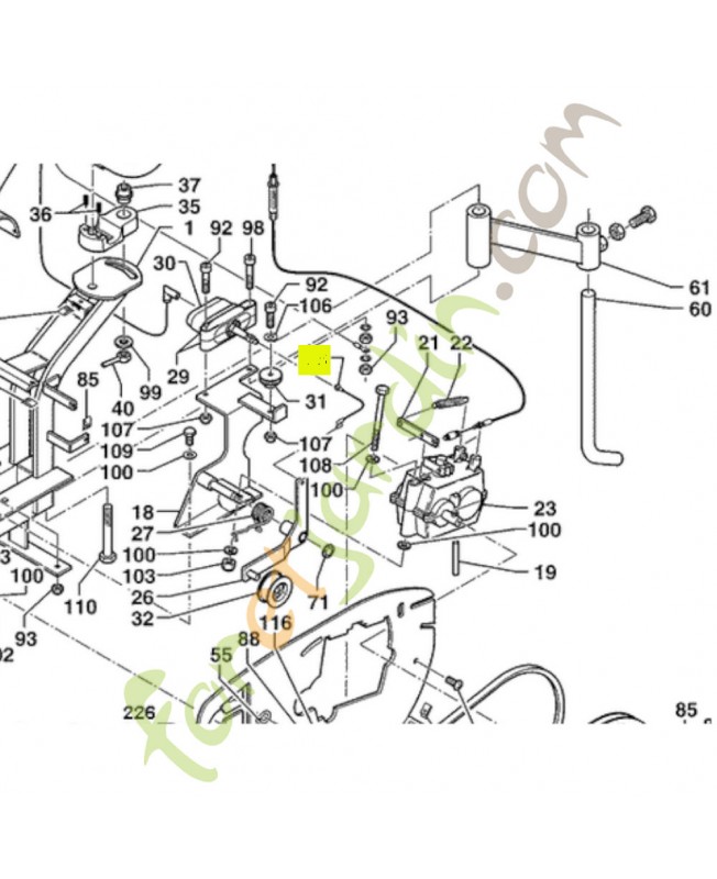 Câble d'embrayage Honda PB13193