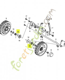 Goupille 5x23.8 réf. Honda 91101VA4801
