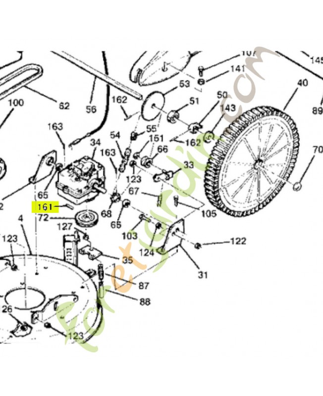 Goupille 4x45 Honda référence PB11764