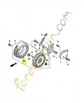 Pneu (9") réf. Honda 42861VB5802